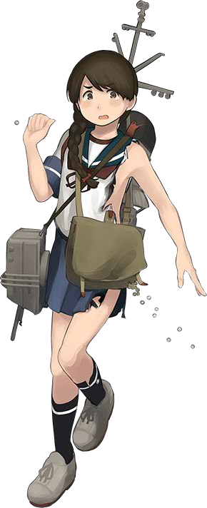 1girl, bag, beans, black_legwear, blue_skirt, braid, brown_eyes, brown_hair