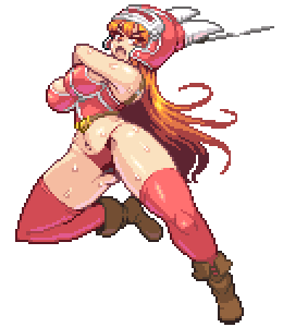 1girl, ankle_boots, armlet, armor, bare_shoulders, belt, boots, breasts