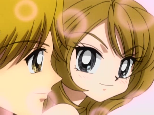 asou_yuuya, blush, cap, couple, gals!, honda_mami, smile