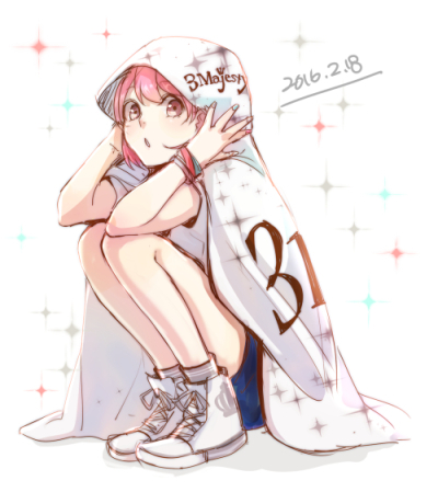 1girl, 2016, bracelet, dated, hood, hoodie, jewelry, lowres