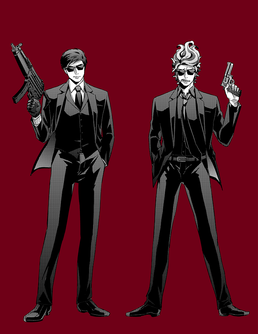 2boys, 8-foot_joe, apple_poison, belt, cigarette, disney, disneyland, formal