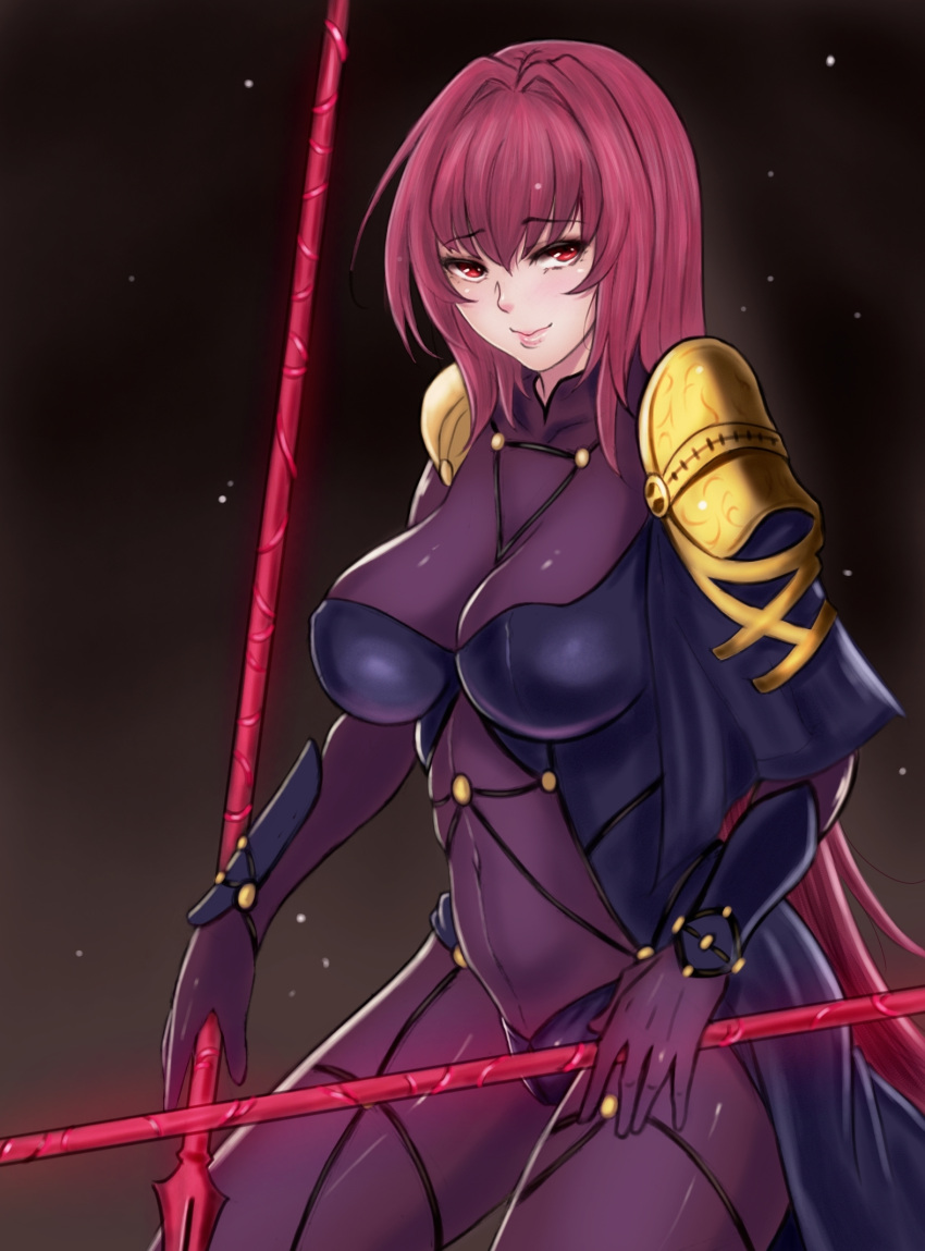 1girl, akira_(yuibnm71), bangs, blush, bodysuit, breasts, closed_mouth, covered_navel