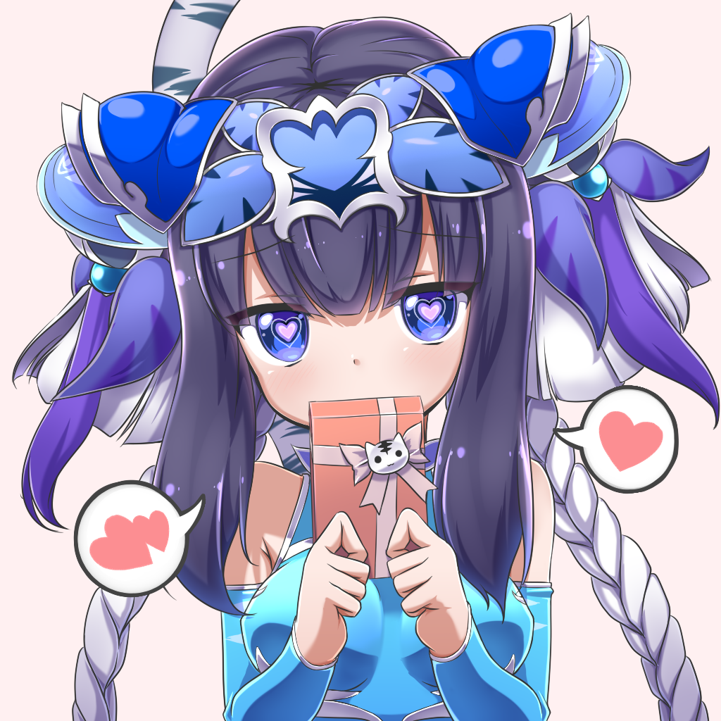1girl, bare_shoulders, black_hair, blue_eyes, blush, braid, cat_tail, china_dress
