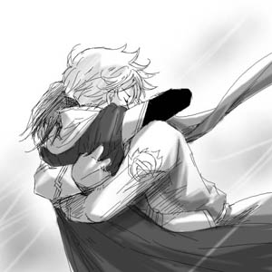 hug, jomy_marquis_shin, keith_anyan, monochrome, terra_e, toward_the_terra