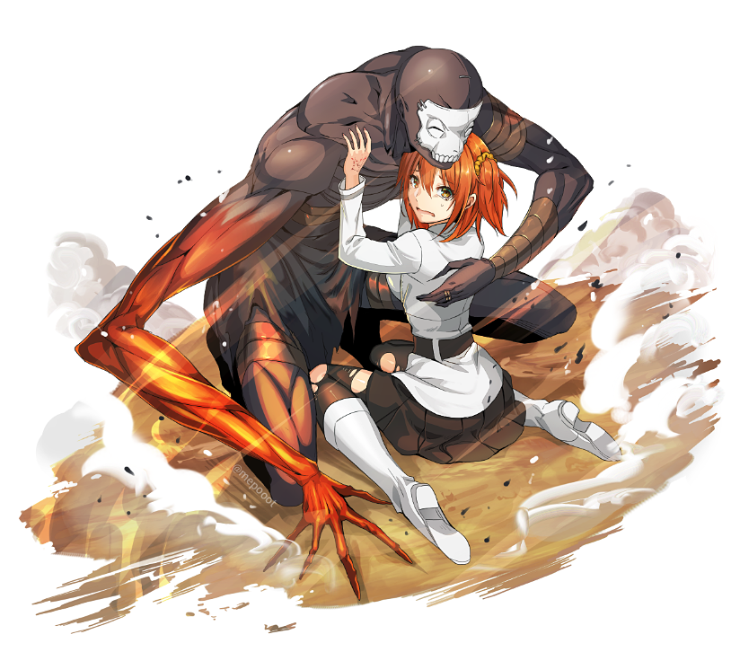 armlet, bandage, boots, brown_eyes, command_spell, fate/grand_order, fate/stay_night, fate_(series)