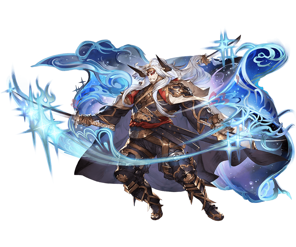 1boy, armor, cape, doraf, full_body, gloves, granblue_fantasy, headband