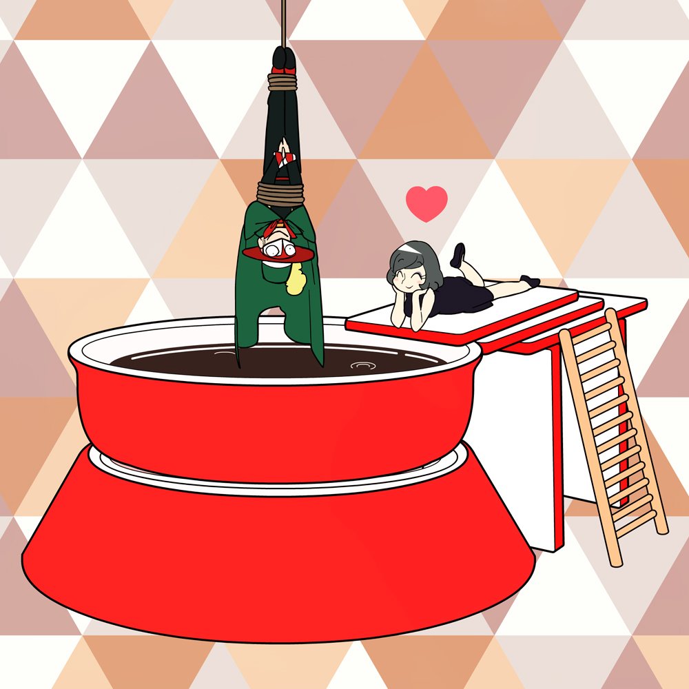 1boy, 1girl, black_dress, chocolate, chou_shounen_tanteidan_neo, closed_eyes, dress, grey_hair