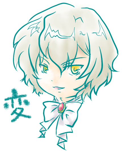 blonde_hair, el_cazador, el_cazador_de_la_bruja, l.a., male, short_hair, suzutou, yellow_eyes