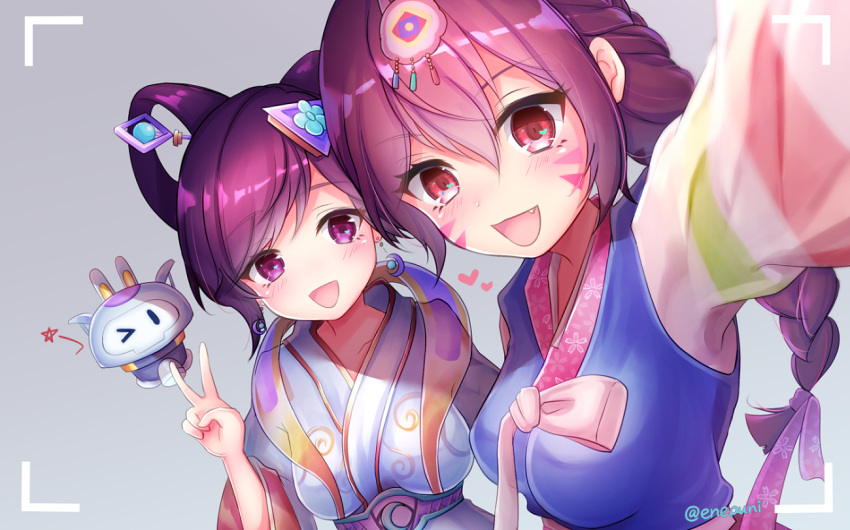 1girl, :d, alternate_costume, alternate_hairstyle, animal_ears, bangs, blush, bow
