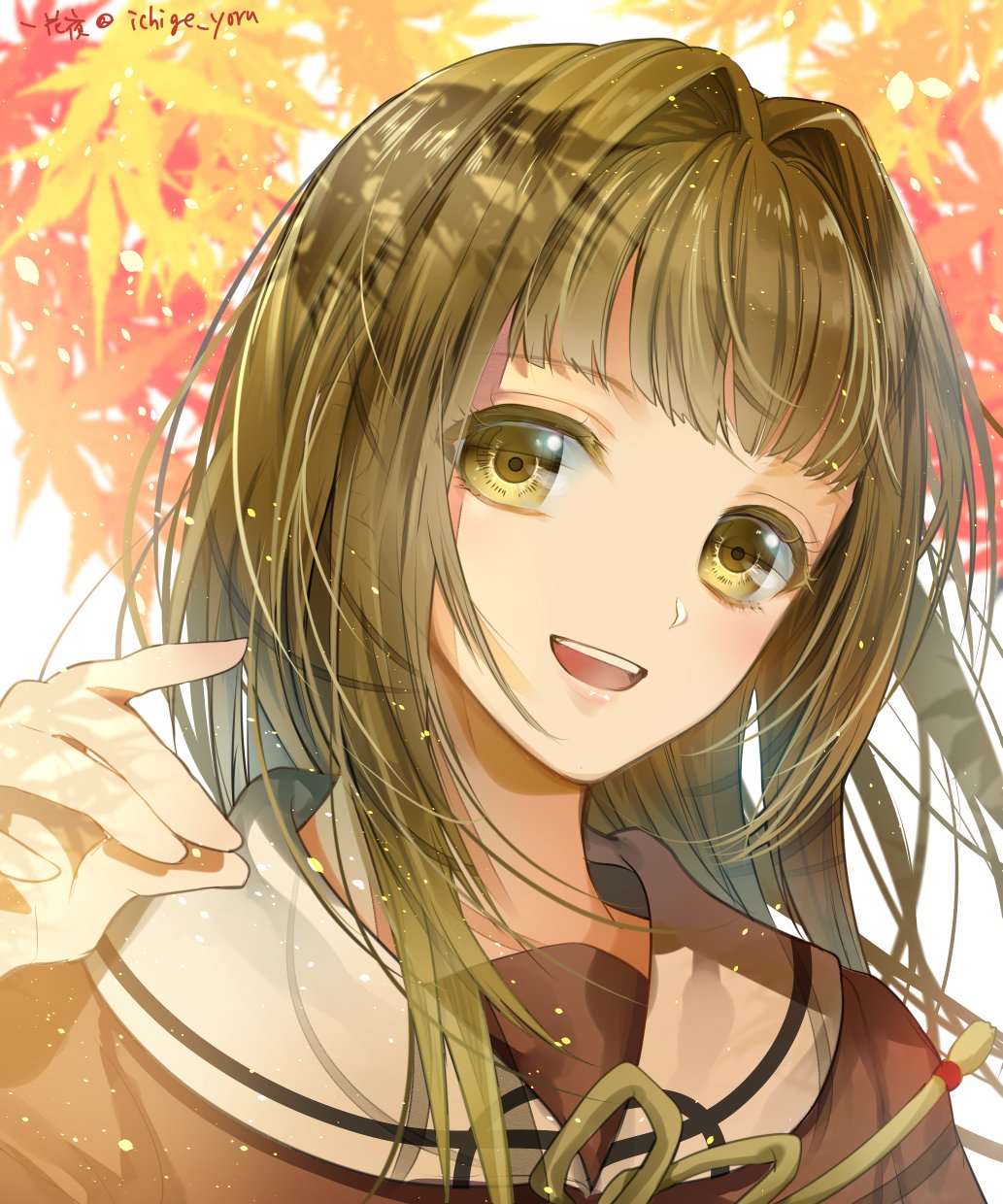 brown_eyes, brown_hair, hiiro_no_kakera, ichige_yoru, kasuga_tamaki