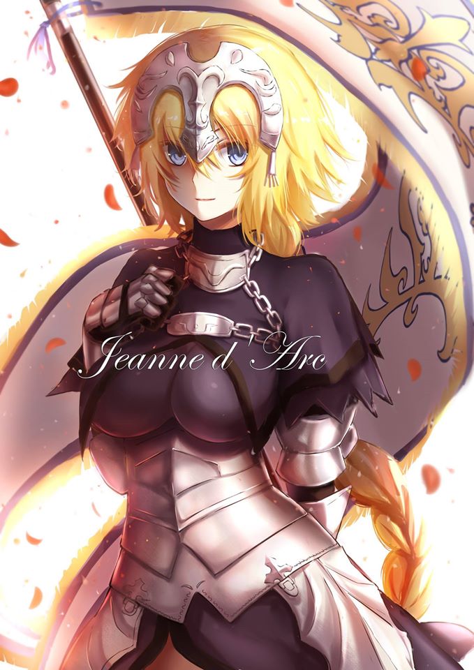 1girl, armor, armored_dress, bangs, blonde_hair, blue_eyes, blurry, braid