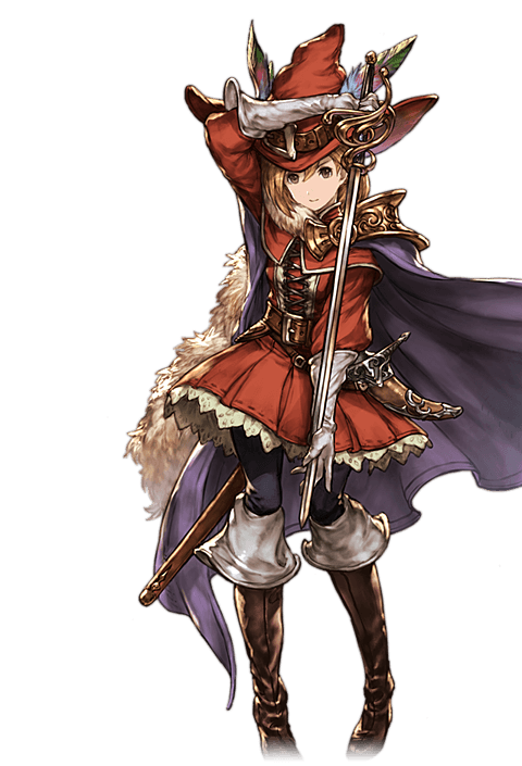 1girl, alpha_transparency, arcane_sword_(granblue_fantasy), blonde_hair, bob_cut, boots, brown_eyes, cape