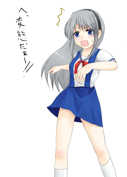clannad, f.o.e., hairband, hentai_da!, long_hair, pizanuko, sakagami_tomoyo, school_uniform