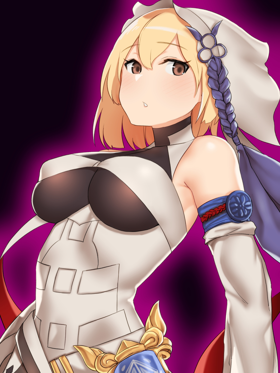 1girl, angela_(lord_of_vermilion_iii), angela_(lord_of_vermilion_iii)_(cosplay), arched_back, bangs, beltskirt, black_background, blonde_hair