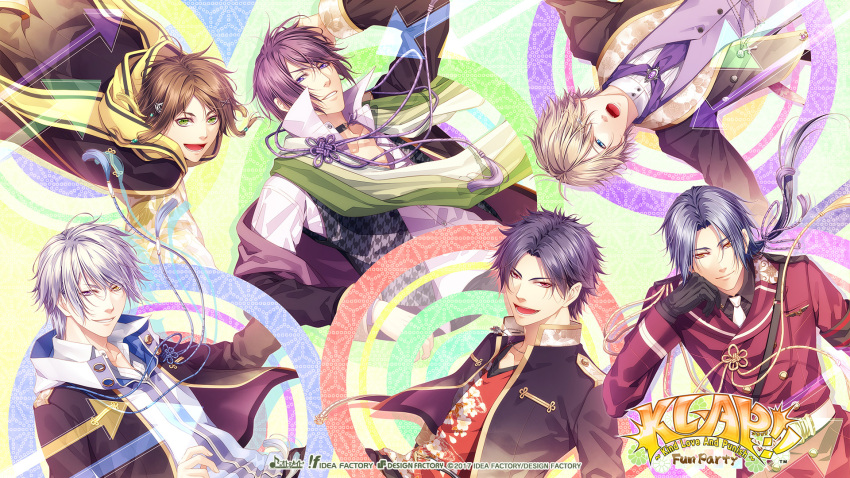 brown_hair, camil_settselia, green_eyes, harima_kanade, izumo_shion, kawahito_yasutake, klap!!, mimisaka_toma, suo_sosuke, suruga_akito