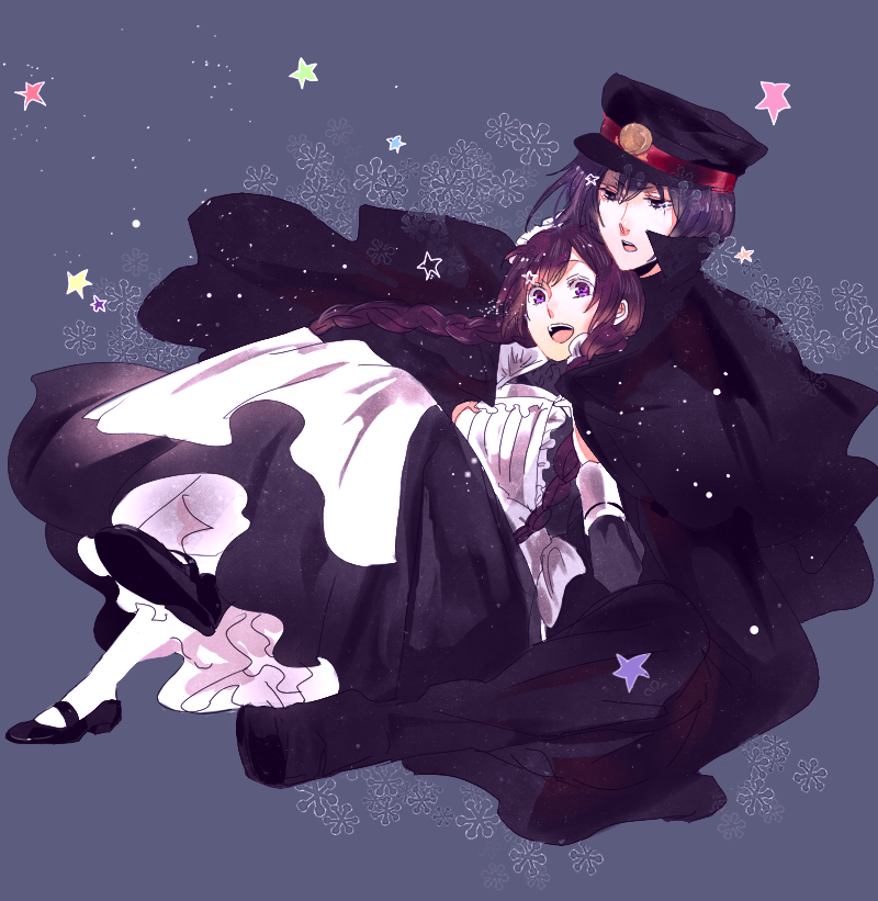 asagi_haru, black_eyes, black_hair, hanayaka_nari_waga_ichizoku, miyanomori_masashi, syrup_san