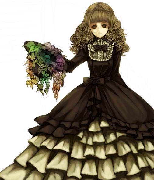 bow, colorful, curls, curly_hair, dress, emi, frills, gothic