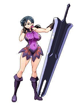 1girl, apron, black_gloves, black_hair, boots, breasts, cattleya, covered_navel