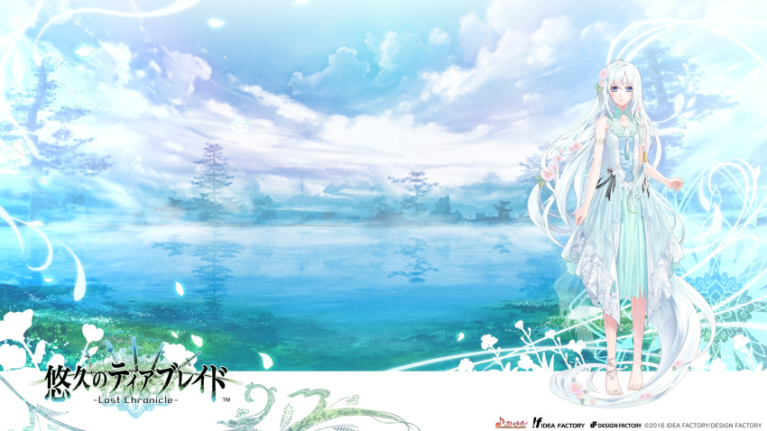 blue_eyes, eve_(yuukyuu_no_tierblade), kinami_yuki, white_hair, yuukyuu_no_tierblade