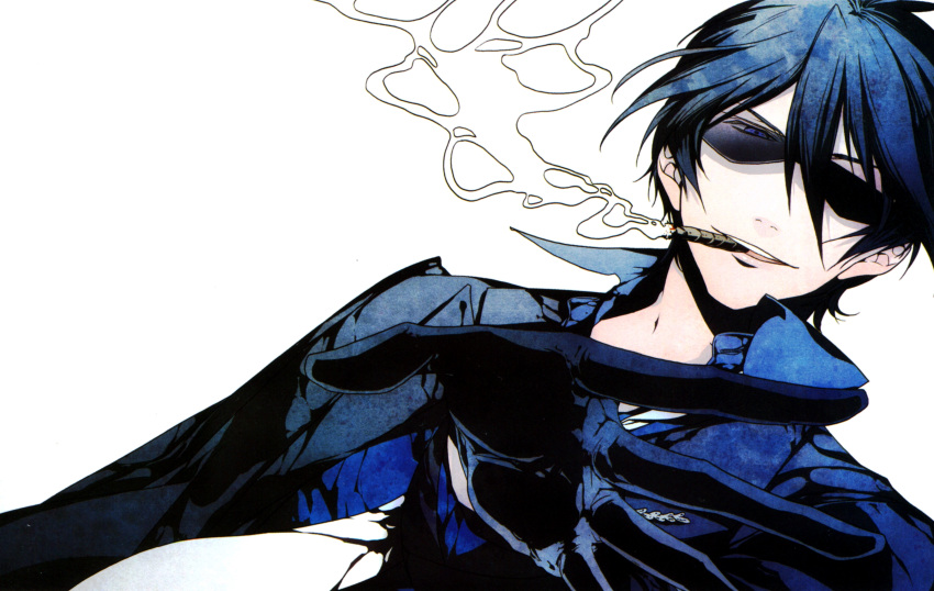 arcana_famiglia, black_hair, jolly, sarachi_yomi, violet_eyes