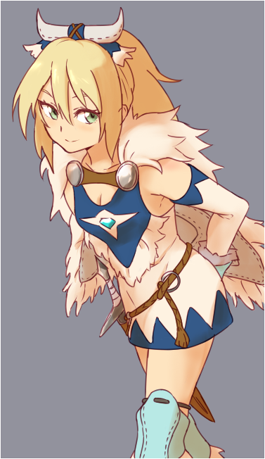 1girl, aqua_eyes, ayuria, bare_shoulders, blonde_hair, bone_hair_ornament, breasts, cape