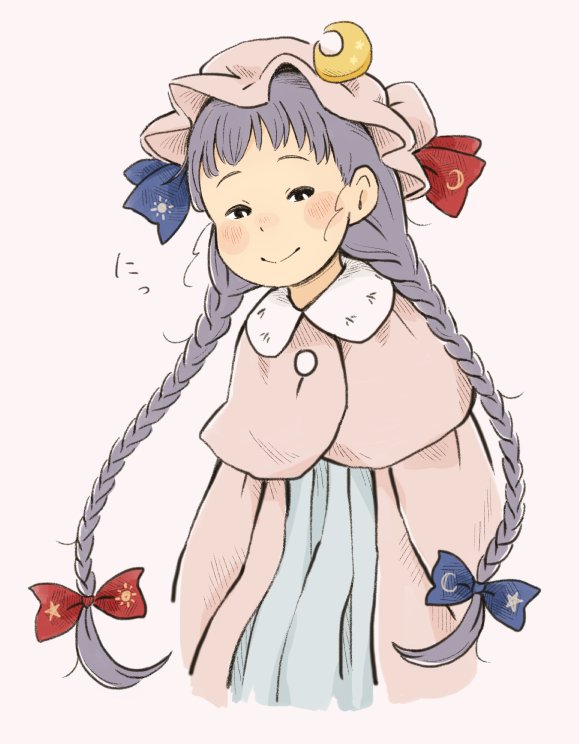 1girl, alternate_hairstyle, arms_at_sides, bangs, black_eyes, blue_dress, blush, braid