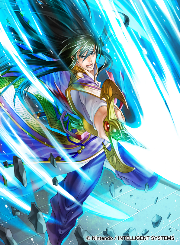 1boy, aura, brown_hair, fingerless_gloves, fire_emblem, fire_emblem:_seisen_no_keifu, fire_emblem_cipher, full_body