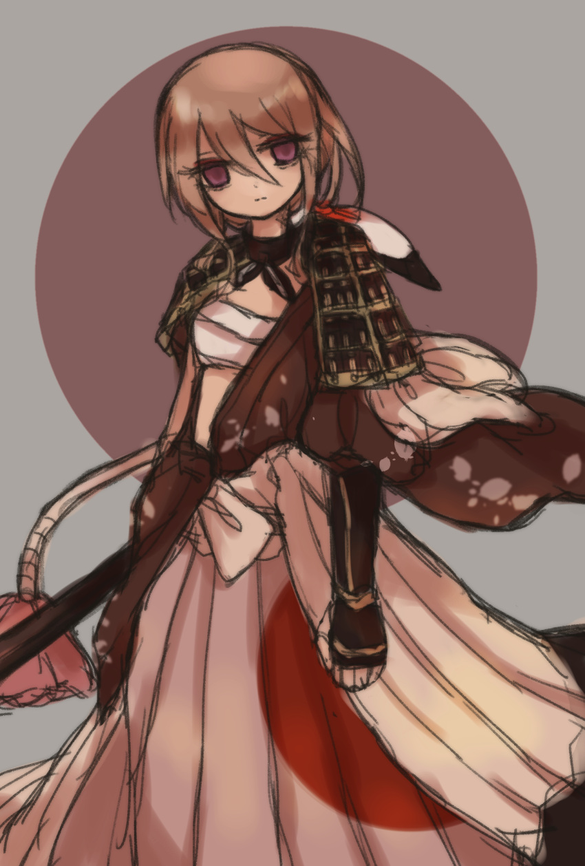 1girl, akane_(mahoiku), armor, butter_run, highres, japanese_clothes, mahou_shoujo_ikusei_keikaku, mahou_shoujo_ikusei_keikaku_restart