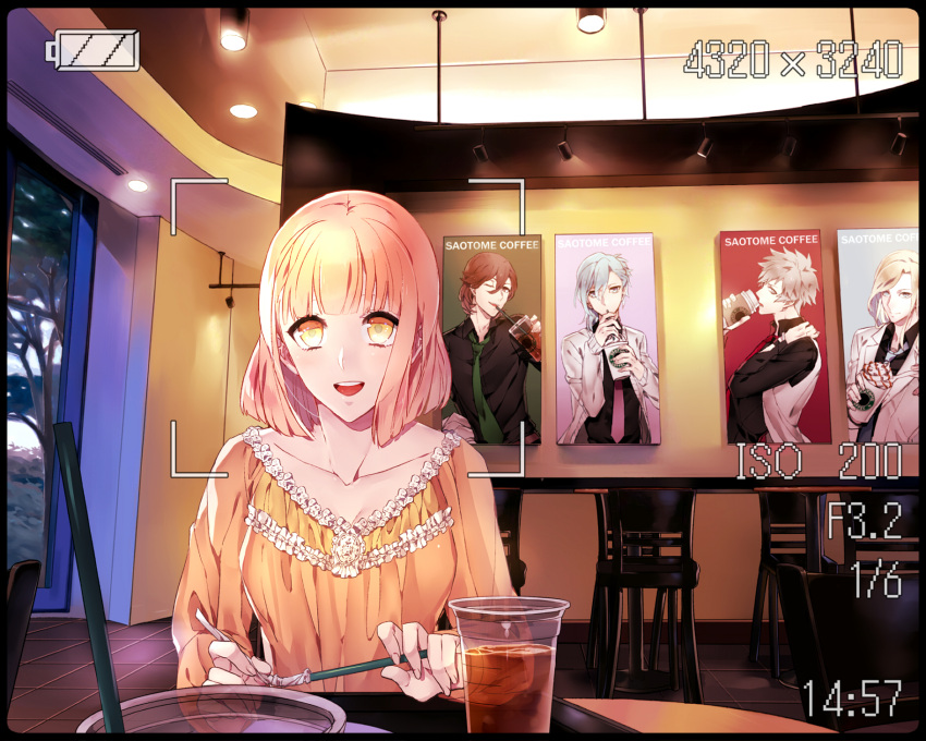 nanami_haruka, red_hair, uta_no_prince-sama, yayata, yellow_eyes