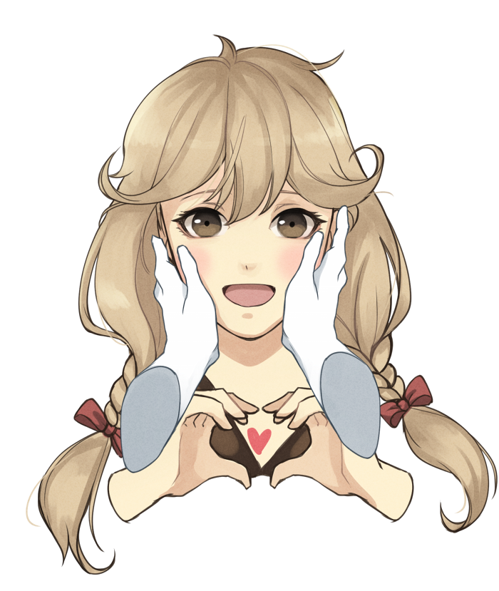 1girl, blonde_hair, blush, bow, braid, brown_eyes, faye_(fire_emblem), fire_emblem