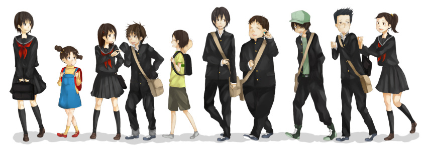 backpack, bag, dennou_coil, denpa_(dennou_coil), everyone, gachagiri, glasses, harakawa_ken'ichi