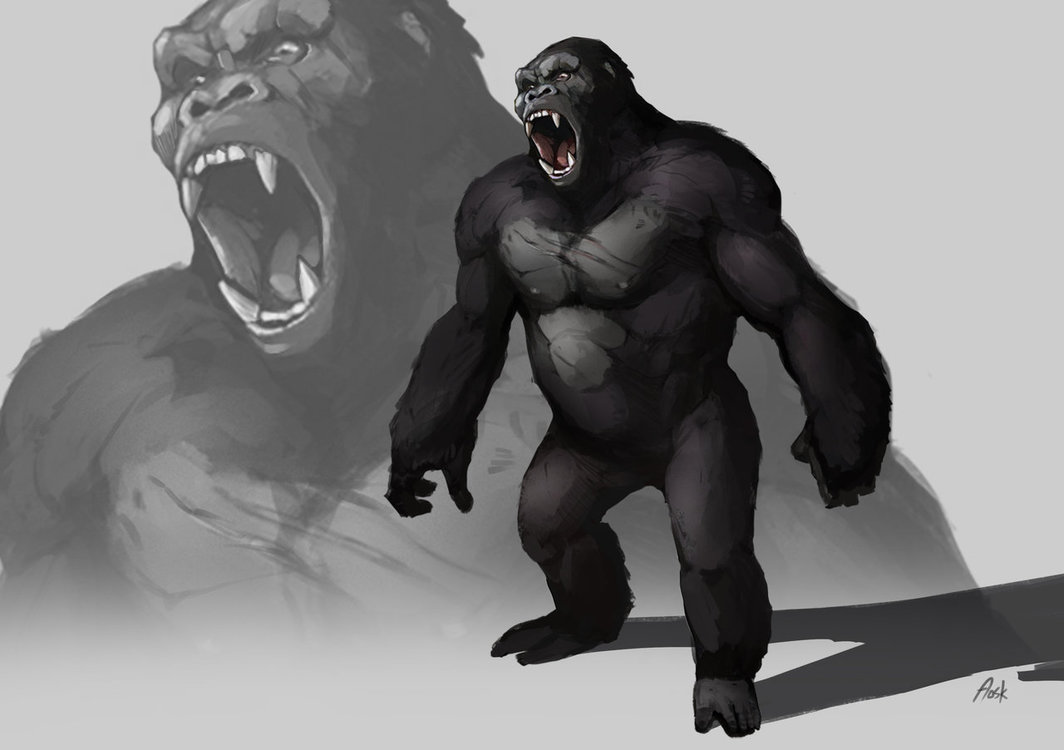 kaijuu, king_kong, kong:_skull_island, monsterverse, no_humans