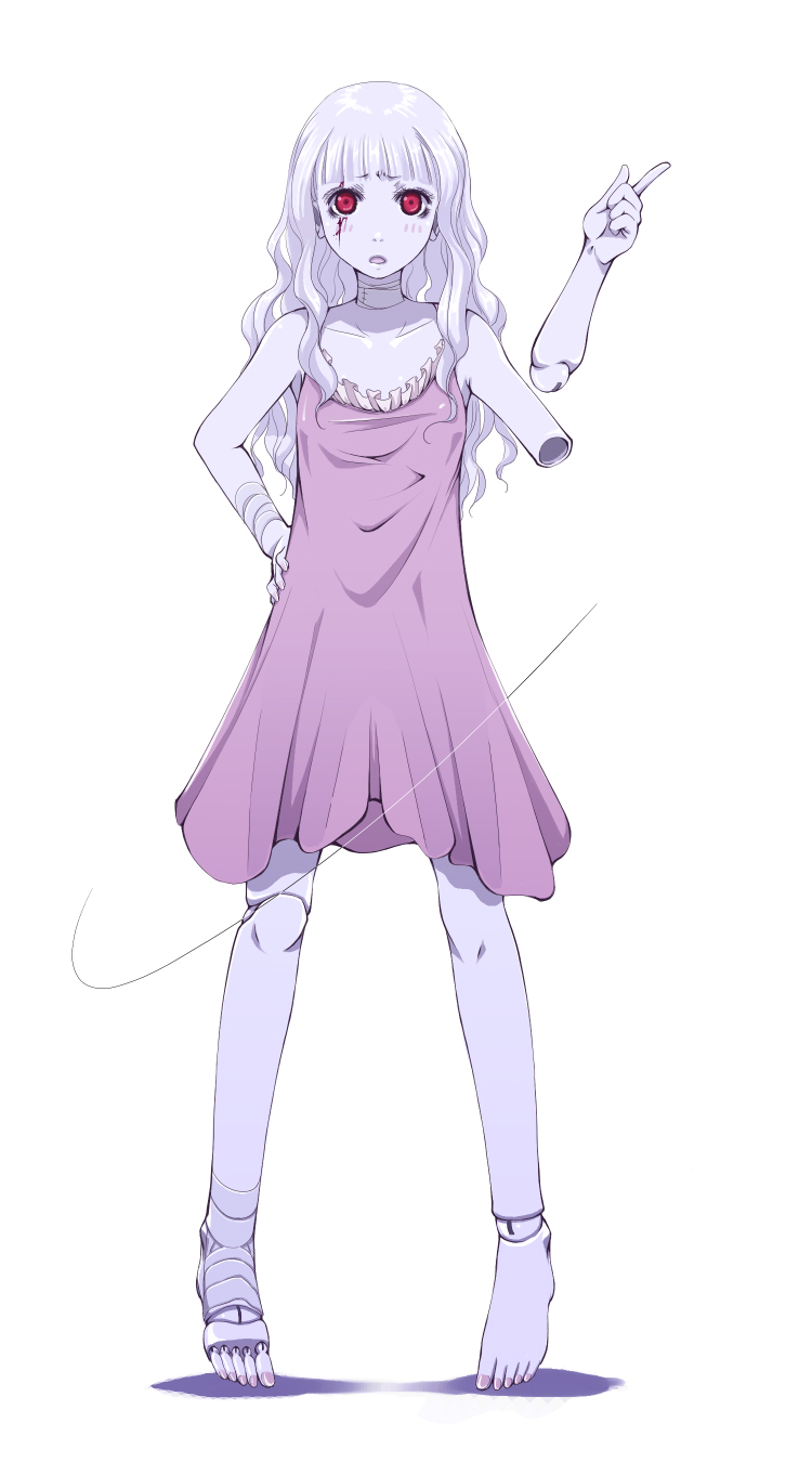 doll, doll_joints, feet, flat_chest, highres, marionette, marionette_(ro), mr.romance