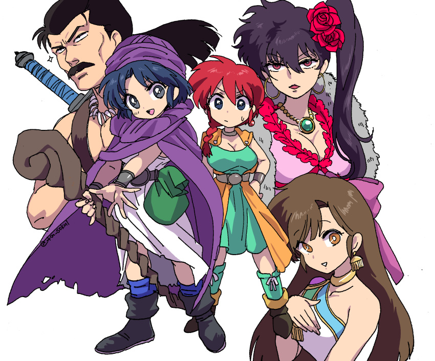 bianca, bianca_(cosplay), cosplay, deborah, deborah_(cosplay), dragon_quest, dragon_quest_v, flora