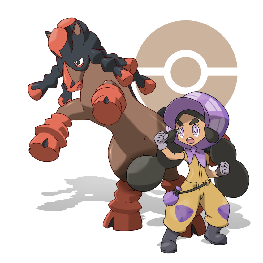 >:o, 1girl, :o, bag, belt, black_belt, black_boots, black_hair