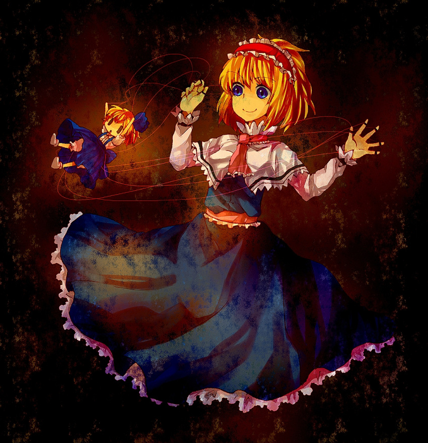 alice_margatroid, alice_margatroid_(pc-98), bad_id, blonde_hair, blue_eyes, doll, hairband, marionette