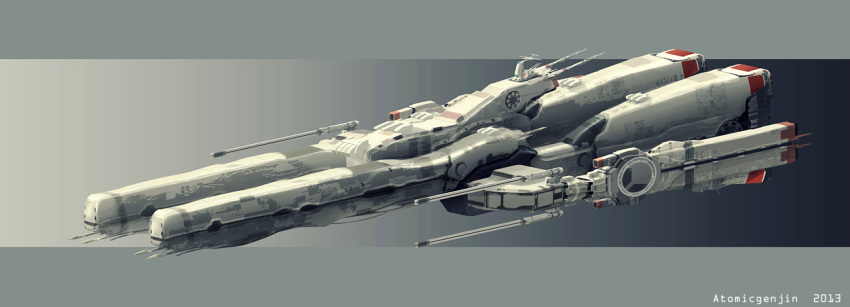 2013, atomicgenjin, choujikuu_yousai_macross, dated, energy_cannon, macross, macross:_do_you_remember_love?, original
