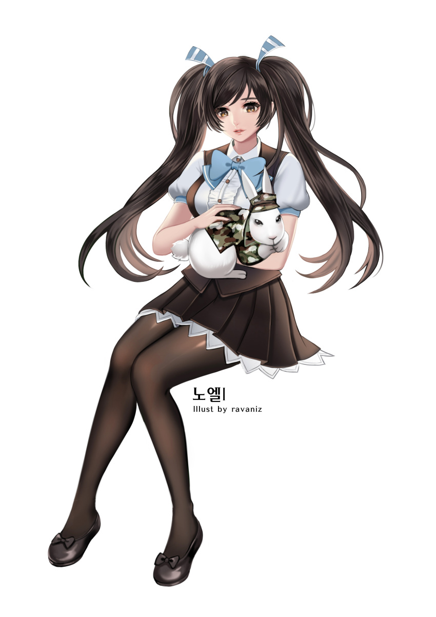 1girl, absurdres, artist_name, black_eyes, black_hair, camouflage, cyphers, full_body