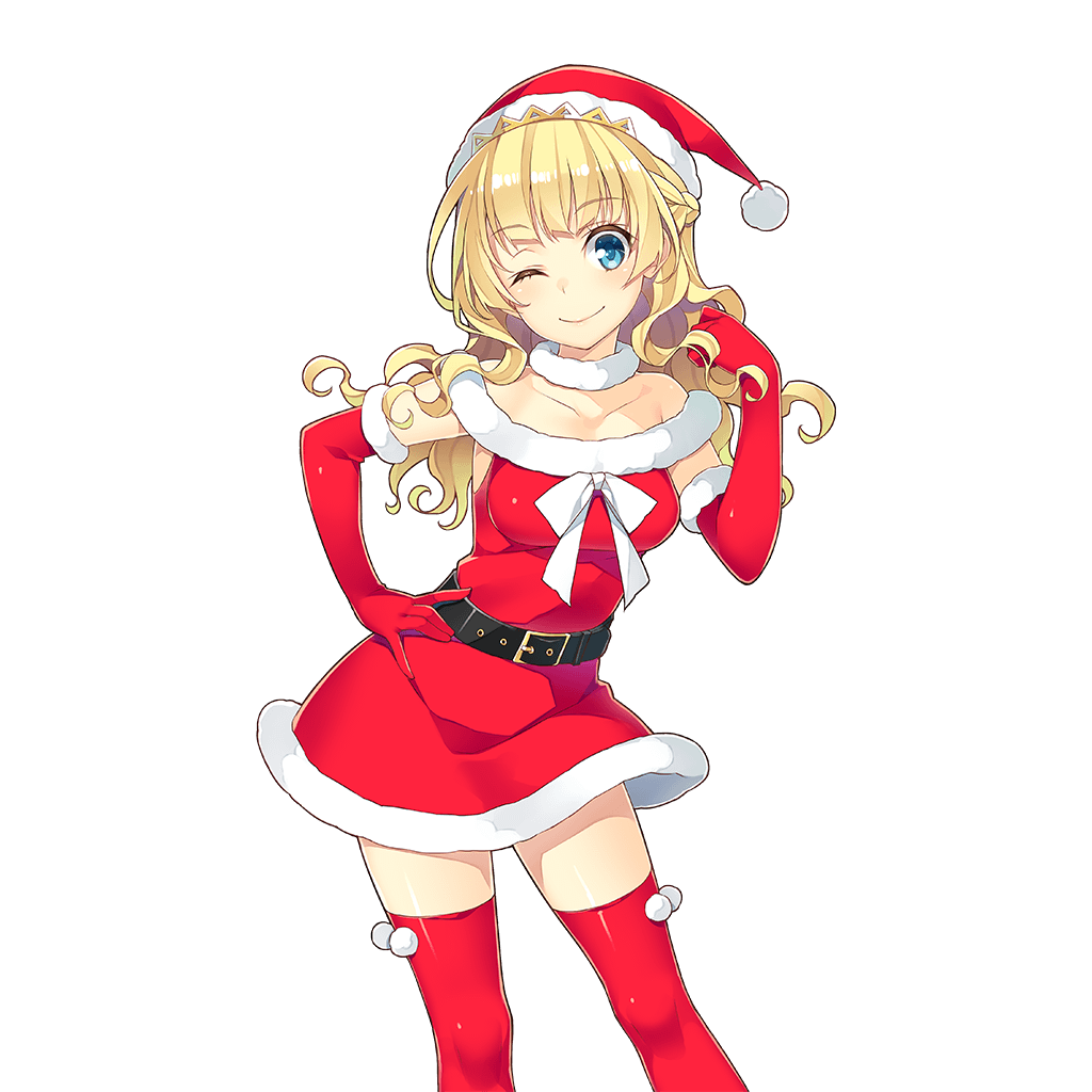 1girl, amelie_mcgregor, bare_shoulders, beltskirt, blonde_hair, blue_eyes, breasts, contrapposto
