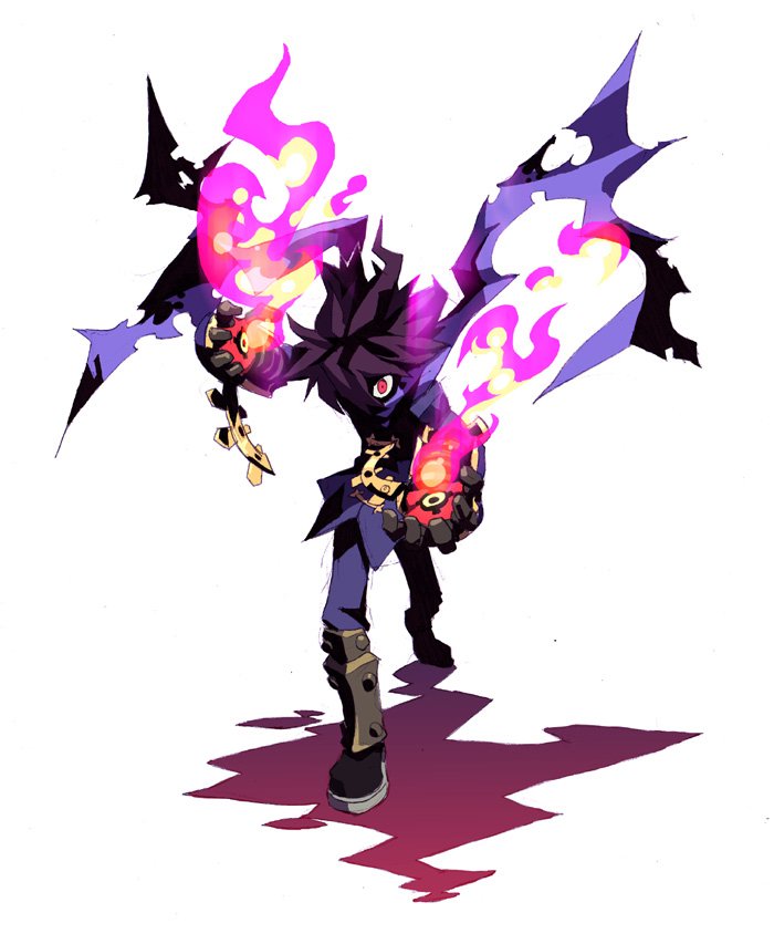 alchemist_(sekaiju), black_hair, chingisu, etrian_odyssey, red_eyes, sekaiju_no_meikyuu
