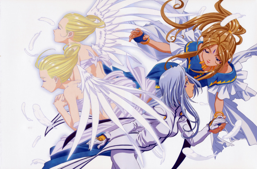 aa_megami-sama, belldandy, cool_mint, lind, spear_mint