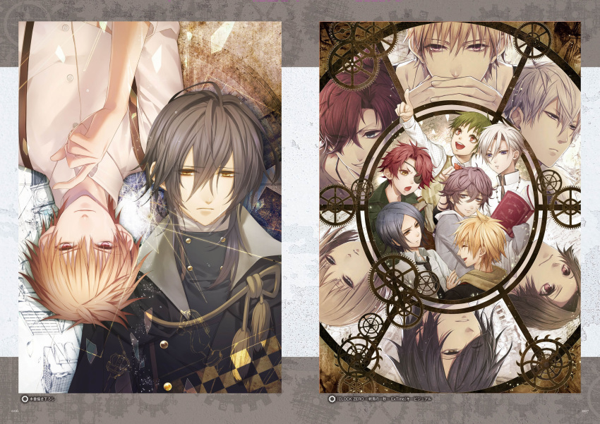 bishop_(clock_zero), blonde_hair, clock_zero, hanabusa_madoka, hanabusa_nakaba, hangyakusha, journalist, kaga_akira