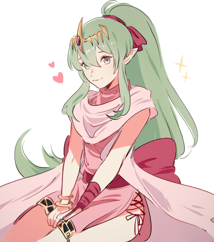 1girl, bracelet, chiki, fire_emblem, fire_emblem:_kakusei, green_hair, hair_ornament, highres