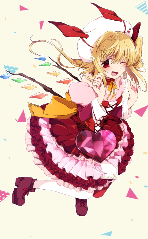 1girl, alternate_costume, alternate_headwear, asymmetrical_legwear, blonde_hair, blush, boots, collarbone