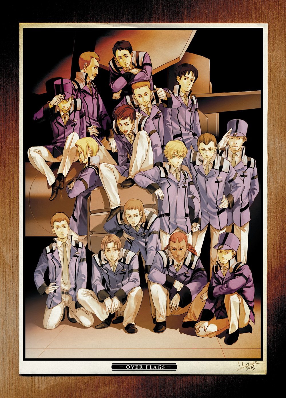 daryl_dodge, graham_aker, gundam, gundam_00, highres, howard_mason, joshua, joshua_edwards