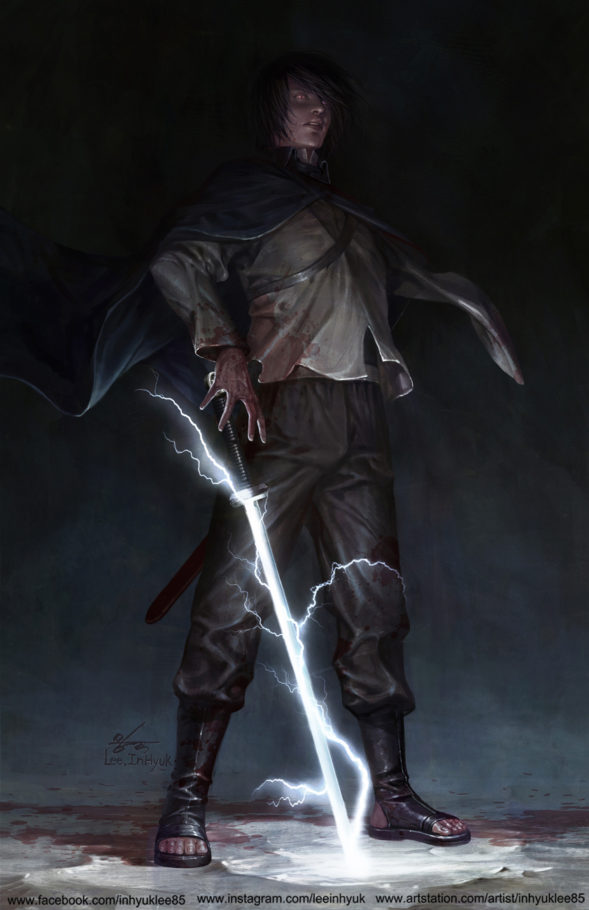 1boy, artist_name, black_hair, blood, blood_on_face, bloody_clothes, bloody_hands, boruto:_naruto_the_movie