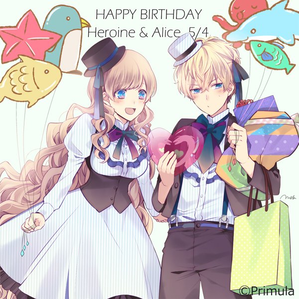 alice_(taishou_x_alice), arisu_yurika, blonde_hair, melo, taishou_x_alice