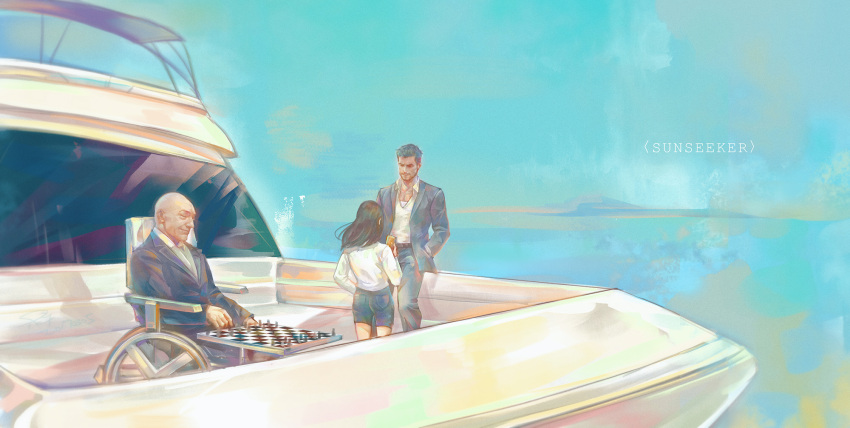 board_game, boat, chess, chess_piece, chessboard, good_end, highres, logan_(movie)