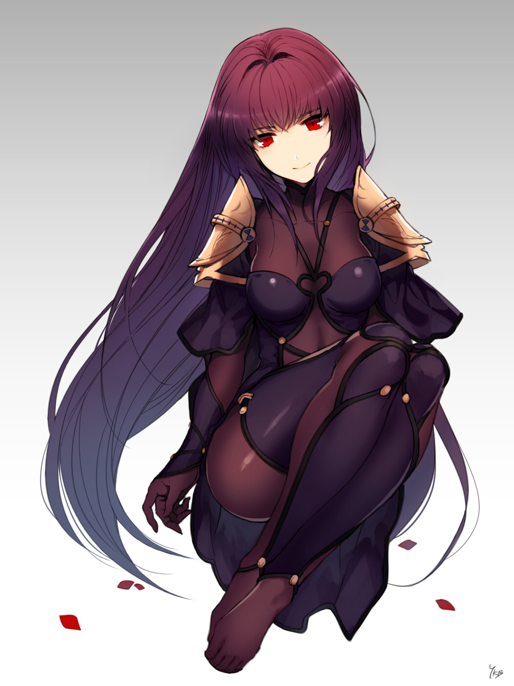 1girl, armor, bodysuit, commentary_request, covered_navel, fate/grand_order, fate_(series), highres