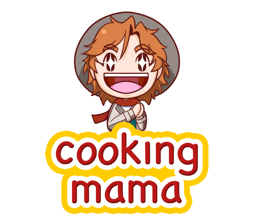 1boy, brown_hair, cooking_mama, cowboy, cowboy_hat, ensemble_stars!, hat, mam_(ensemble_stars!)